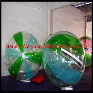 Buy cheap 2m Human Sized Hamster Ball Colorful , Inflatable Water Ball TPU/PVC Material for Sale product
