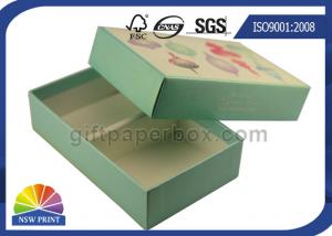 Buy cheap Gold/Silver Foil Stamping Flat Gift Box Recycled Paper Gift Boxes product