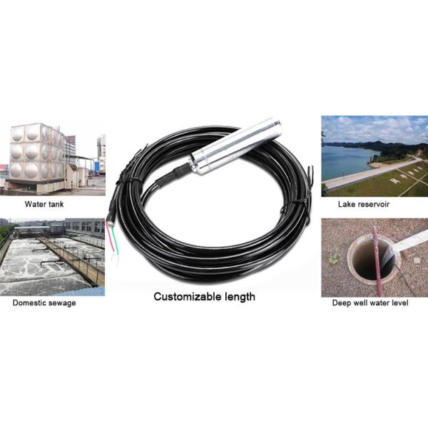 Submersible Tank Pool Liquid DN20 Hydrostatic Water Level Sensor