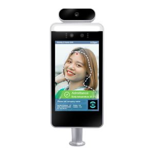 Buy cheap Dual 6mm Lens Face Recognition Infrared Thermometer product