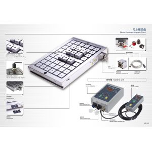 Surface Grinder Electro Permanent Magnetic Chucks Customizable Length from 470