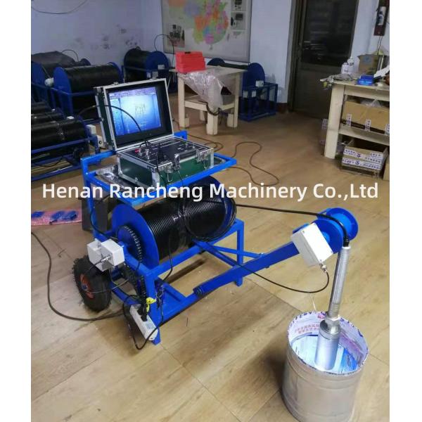 Outdoor Visual Waterproof Camera Borewell Camera With Custom Logging Cable And Monitor Size 16 Inch