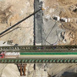 China Durable Prefabricated Bridge Q235 Modular Portable Steel Bridge on sale