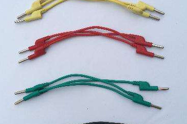 20A high current test wire cable 2.1 silicon wire test cable 1 meter 4.0mm banana plug OEM connectors