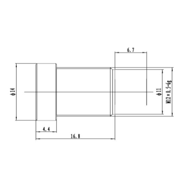 HD 5MP cctv lens 6MM M12 mount fisheye lens for IP video surveillance camera wide angle cctv lenses