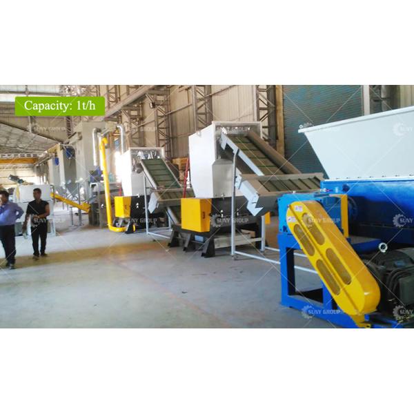 Scrap Copper Cable Wire Granulator Small Mini Automatic Copper Wire Recycling Machine