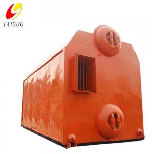 Buy cheap Double Cylinder Gas Industrial Steam Boiler Horizontal Water Tube Boiler product