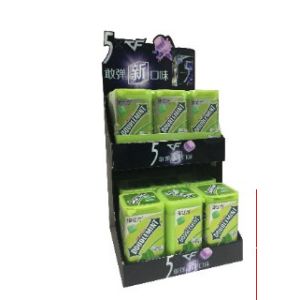 Litho CMYK Custom Printed Display Boxes Clay Coated Paper Yellow