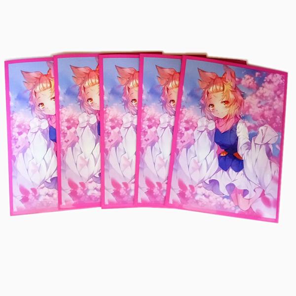 Clear Customized Plastic MTG Card Sleeves TCG Yugioh Trading Card Protectors