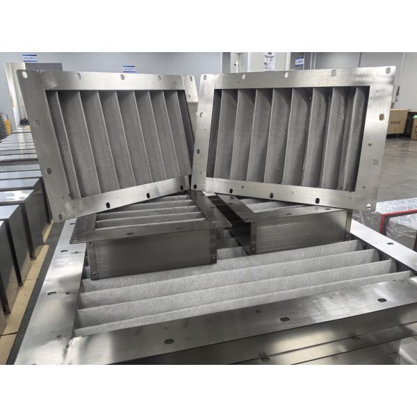 Washable High Temperature Air Filter Metal Mesh Construction Suitable For Long Term In Rugged And Corrosive Environments