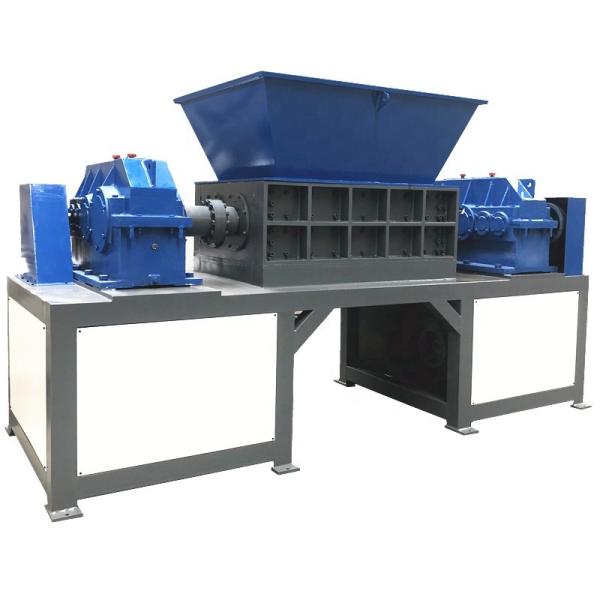 Double Shaft Plastic Shredding Machines Durable 300kg/H For Waste Rubber