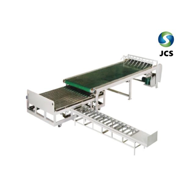 Electric Driven Auto Stacking Machine , Right Angle Type Paper Stacker Machine