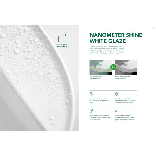 Wholesale ALLWELL Oval Ceramic Wash Basin Above Counter Mounted Bathroom Sink