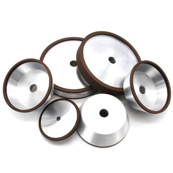 Non Ferrous Hard Resin Bond Grinding Wheel For Solid Carbide Cutting Tools