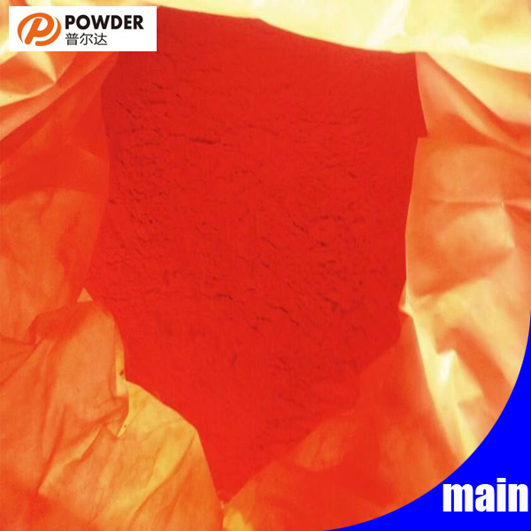 RAL 2002 Red Color Crackle Finish Powder Coating Exceptional Protective Properties
