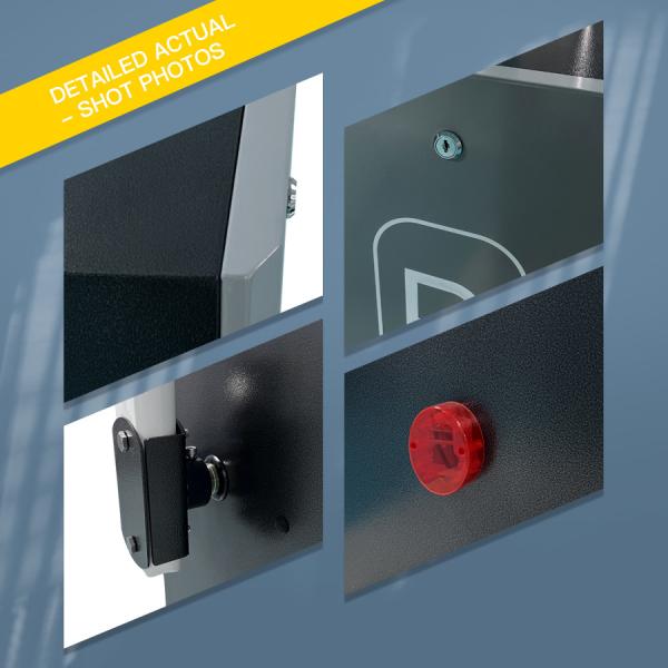 RFID Security Barrier Gate Smart Wireless Remote Control Expandable For Parking Lot Use