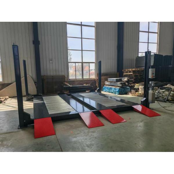 AA4C 4 Post 4 Cars Parking Lift Vehicle Lift Auto Storage System Auto Parking System Parking Elevator Car Stacker Vehicle Stacker Automobile Parking