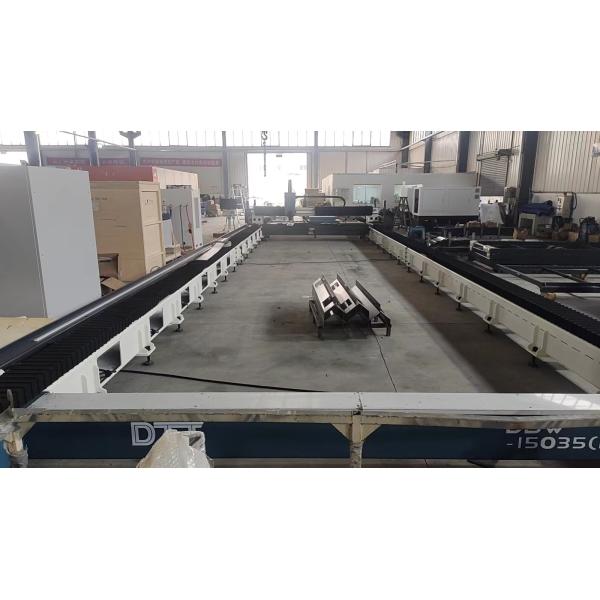 High Precision Automated System Gantry Laser Cutting Machine With Water Cooling ±0.03mm Positioning Accuracy