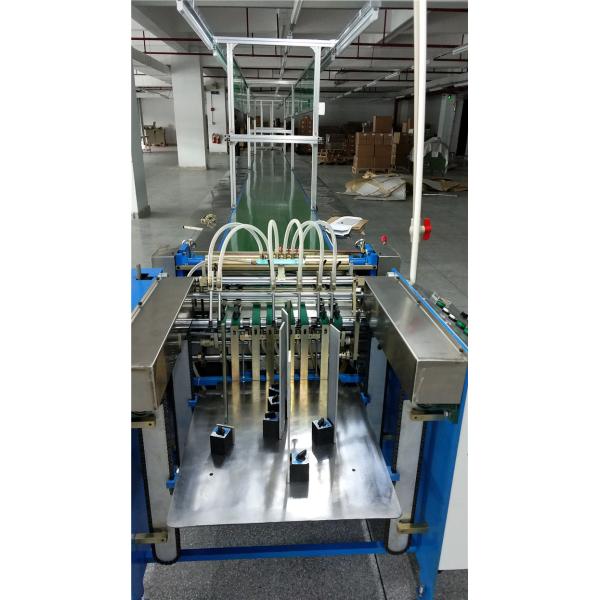 Buy cheap Stable Paper Gluing Machine , Custom Box Making Machine High Speed product