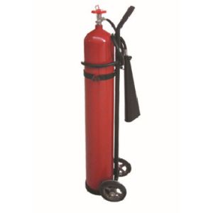 Buy cheap Red 10kg Trolley Mounted Fire Extinguisher Simple Operation / Maintenance product
