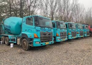 Buy cheap Hino 700 Chassis 10cbm Concrete Mixing Trucks , Cement Mixer Lorry Second Hand product