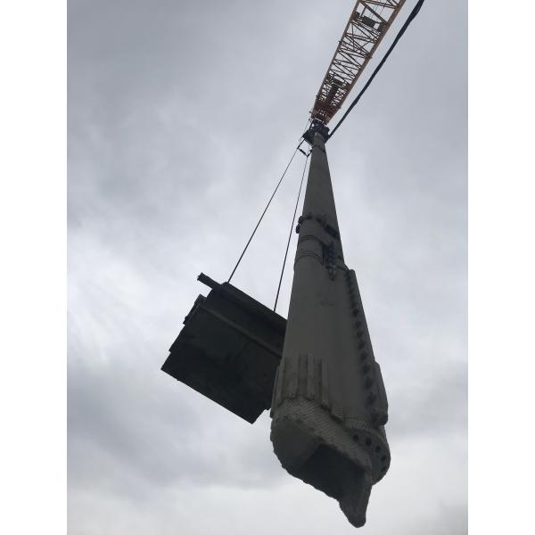 Crane Type Double Bins Bfs Vibroflotation 180kw Worked Pile Depth 24m