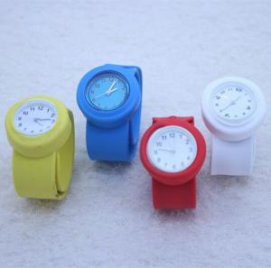 Buy cheap Silicone rubber Quartz Fashion Sport slap Wrist Band watch for Children Boy Girl Lady Women product