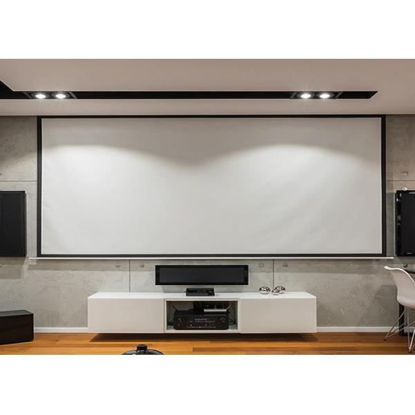 100-inch Pull-Down RManual Pull Down Projector Screens Universal Roll-Down Adjustable Screen Height