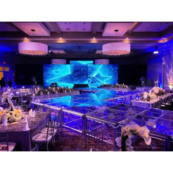 3.9mm 10X12ft Stage LED Screen Super Light Rental LED Screens for Fashion Show