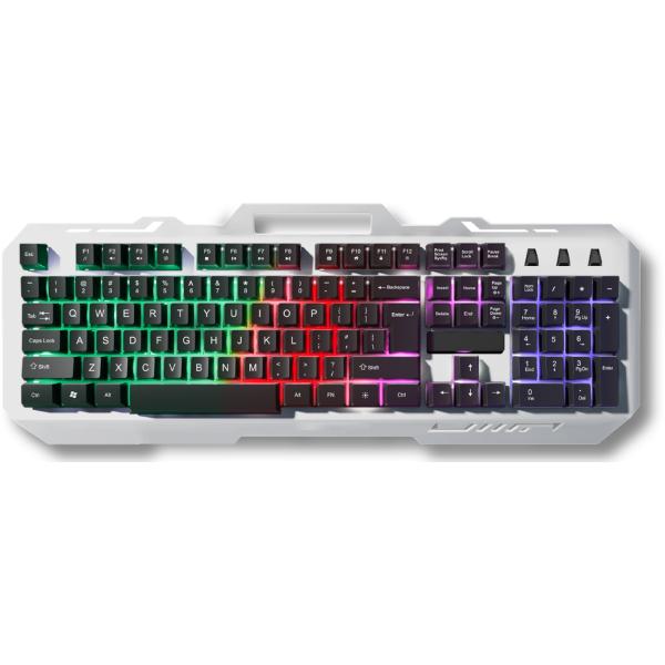 ETEK Wired LED Gaming Keyboard with FN Function and RGB Backlight