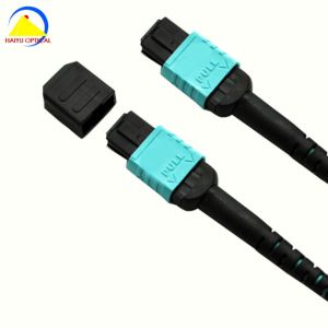 Buy cheap FTTX MTP MPO OM4 OM3 G652D Fiber Optic Fanout Cable product