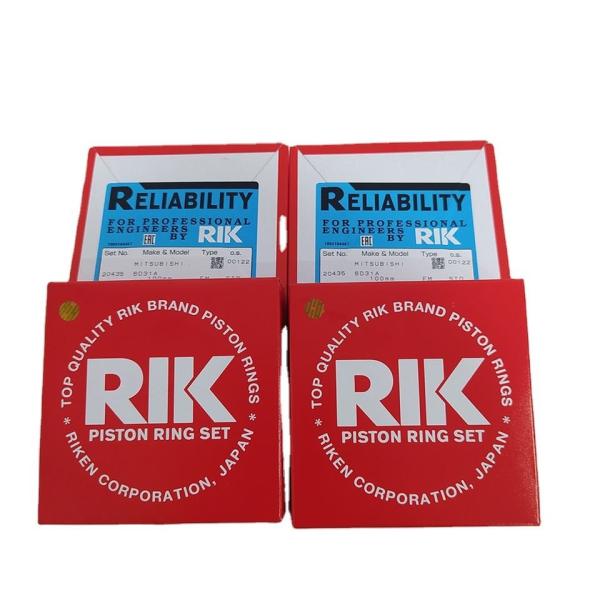 Japan RIK 6D31 4D31 Piston Ring For Mitsubishi Excavator Rebuilt Kit