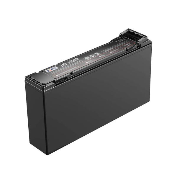 Portable Battery Pack Lifepo4 Energy 24V 100ah Lifepo4 Battery Easy Installation