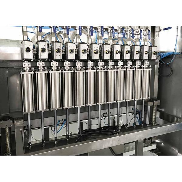 50ML-2500ML Paste Filling Machine High Production Capacity For Lubricate Oil