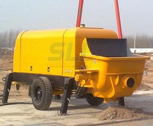 Buy cheap Mortar Transfers Small Concrete Pump , Small Cement Pump For Construction Projects product