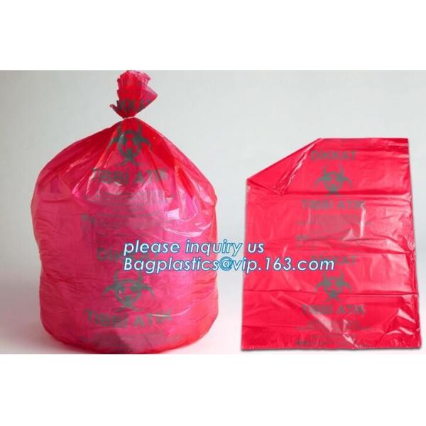 autoclavable Biohazard Collection Bags, 40 Gallon Biohazard Garbage Bag, ldpe biohazard plastic bags, bagplastics, pac