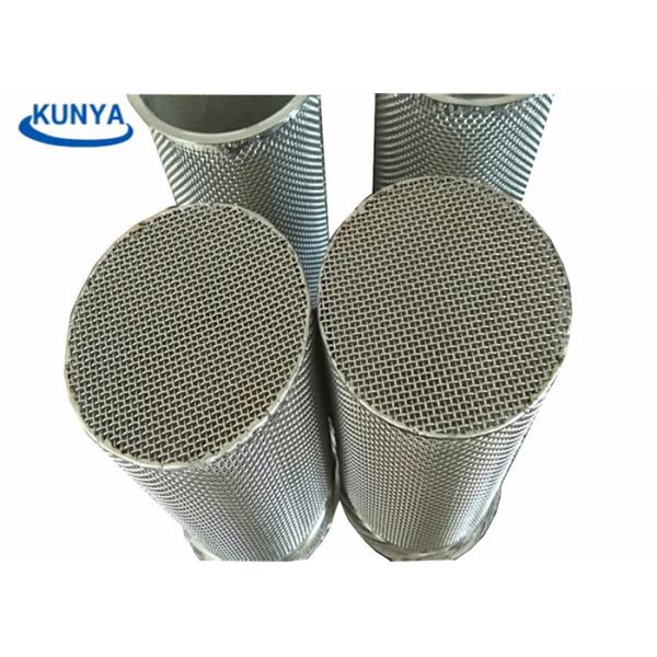500 Micron Sintered Filter Elements Wire Mesh Stainless Steel 1.7mm