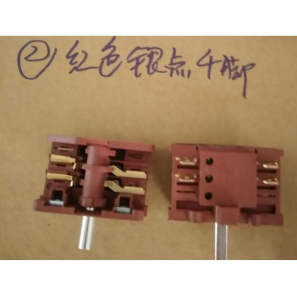 Bakelite 8 Position Rotary Switch , Encoder Rotary Speed Switch 16A 250V