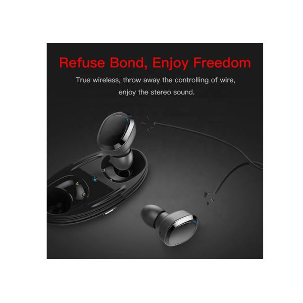 Bluetooth Version 4 . 1 Wireless Noise Cancelling Earbuds With Binaural Calls