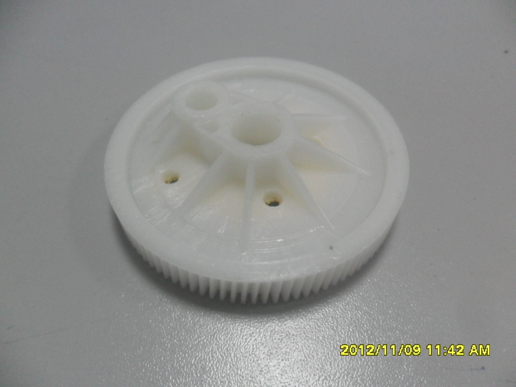 Buy cheap Plastic Injection Molding Part Gear , Custom Plastic Parts Material POM product