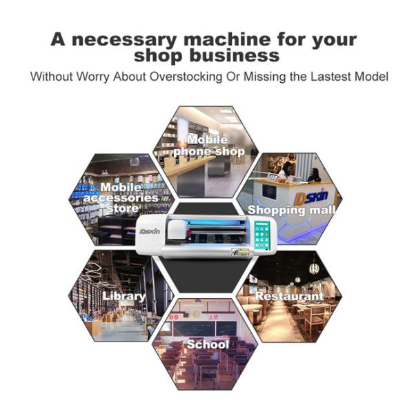Factory Direct Tpu Hydrogel Film Cutting Machines Plotter Back Stickers Mobile Phone Skin Cutter Screen Protector Making Machine