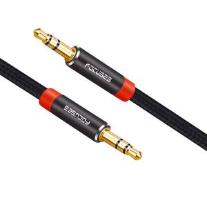 China Focuses 3ft Stereo Aux Cable 3.5 Mm Male To Male Stereo Audio Aux Cable on sale
