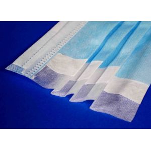 Hygienic Disposable Face Mask / Disposable Mouth Mask Eco Friendly