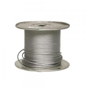 Buy cheap Stainless Steel Wire Rope 3mm 1/8 Stainless Stranded Wire 1x19 Cable Railing Solution product