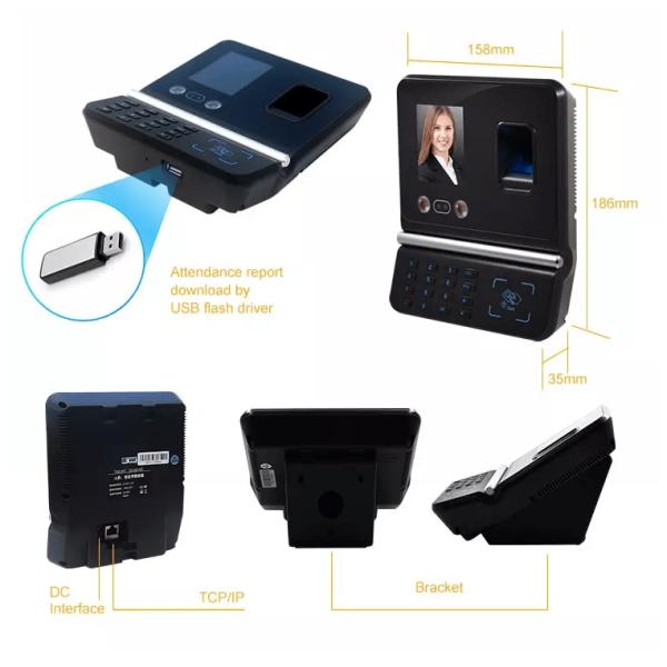 USB School Card TFT Face Recognition Attendance Machine