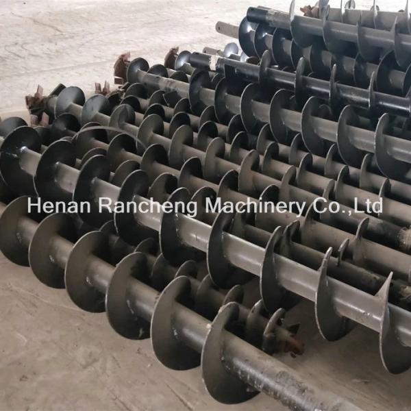 Spiral Drill Rod / Auger Drill Pipe For Water Drilling And Gas Coal Mine Exploring