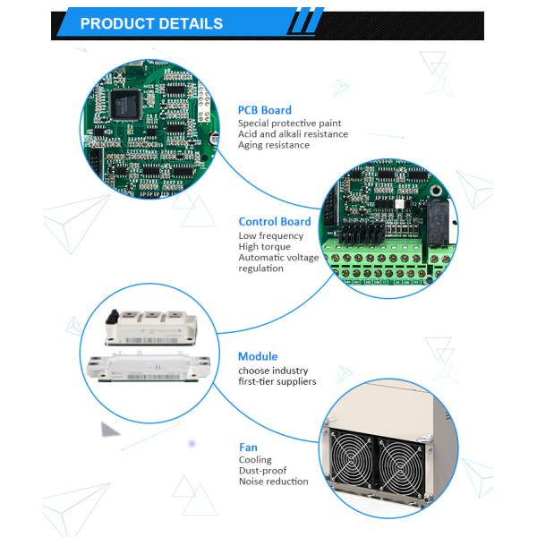 IP20 Portable Custom Inverter Variable Speed Driver For Pump System