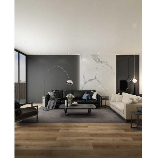 Acid Resistant SPC Flooring 4mm-5mm Dry Backing for Schools