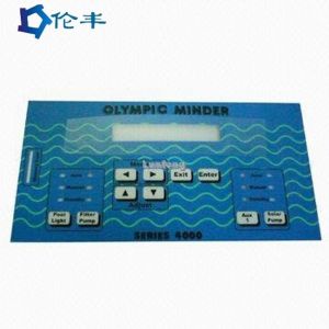 Buy cheap Flat Pc Front Graphic Panel Overlay 3M Adhesive 3M467 3M468 product