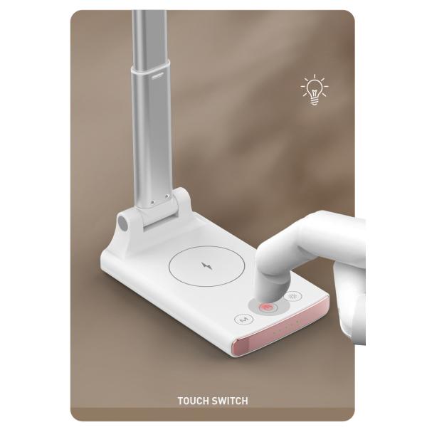 Mobile Phone 15W Wireless Charging Creative Compact Foldable Eye Protection Led Reading Light